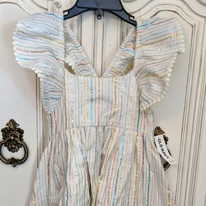Old Navy Pastel Striped Dress